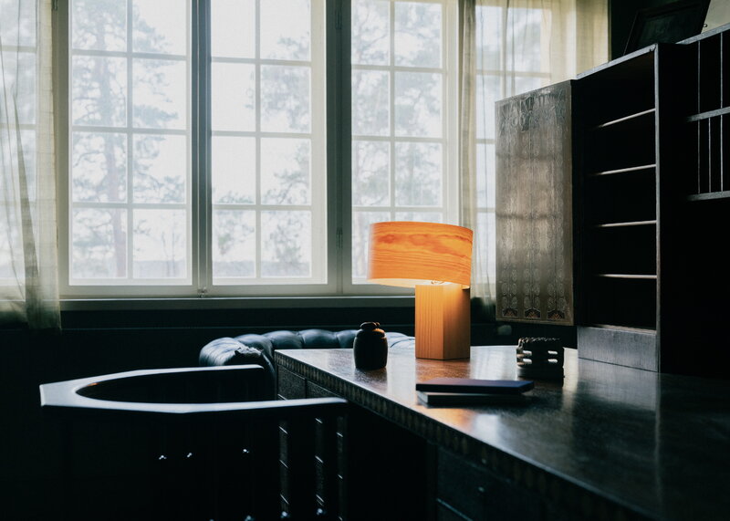 Vaarnii 018 Hoop table lamp, small, decoration image