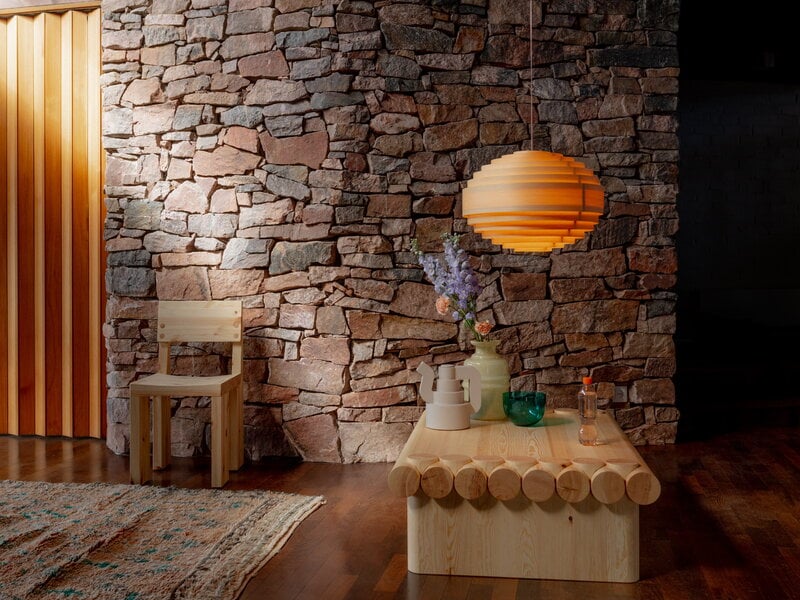 Vaarnii 001 dining chair, pine, decoration image