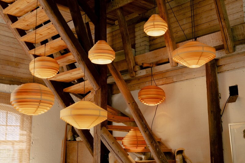 Vaarnii 1003 Hans pendant, XL 90 cm, pine | Finnish Design Shop