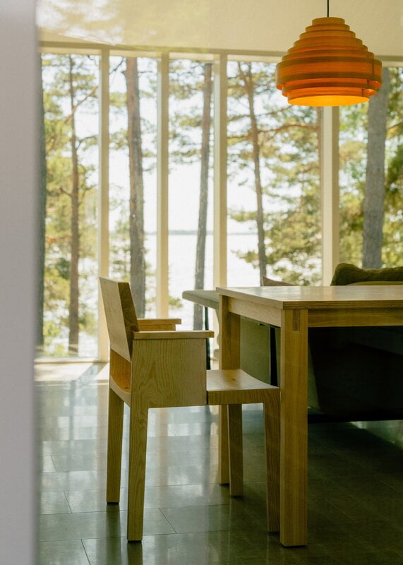 Vaarnii 016 Maasto dining armchair, pine, decoration image