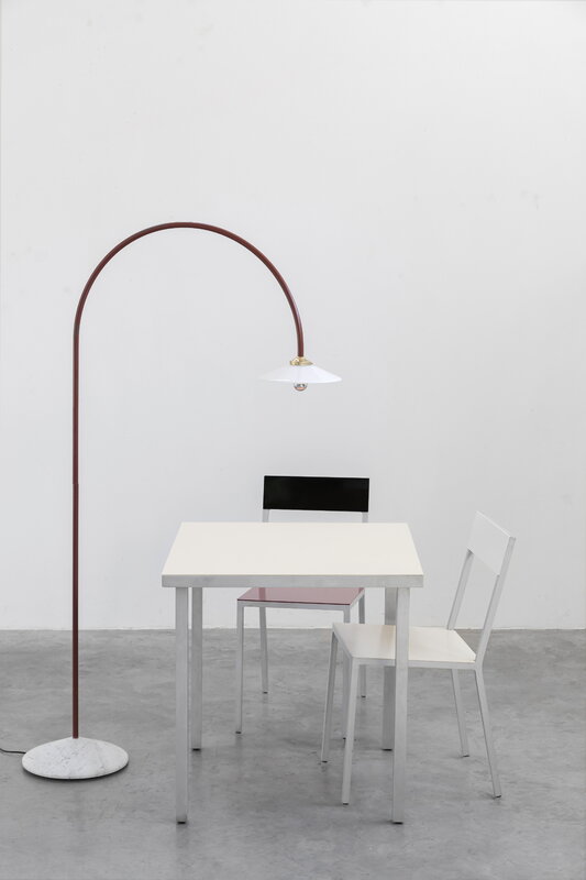 valerie_objects Standing Lamp Marble N°2, menie red, decoration image