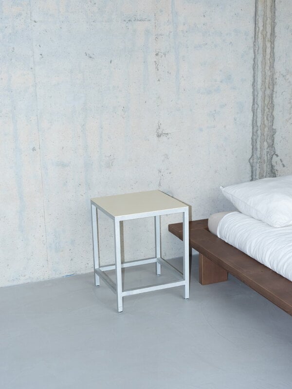 valerie_objects Alu stool, S, ivory, decoration image
