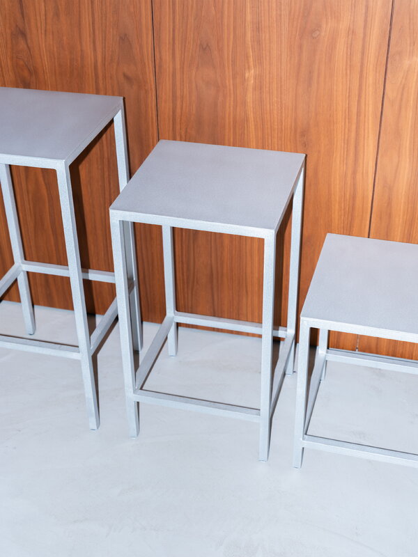 valerie_objects Alu bar stool, M, alu, decoration image