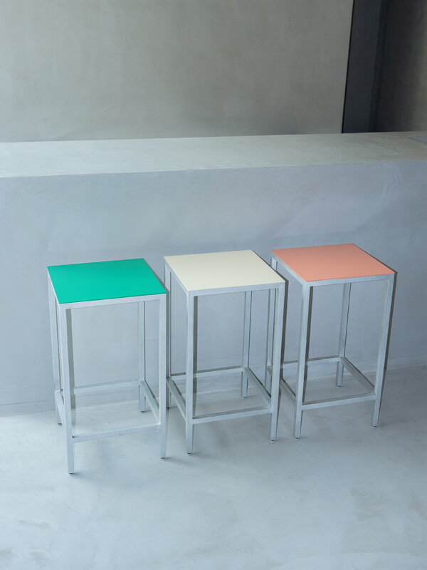 valerie_objects Alu bar stool, M, green, decoration image