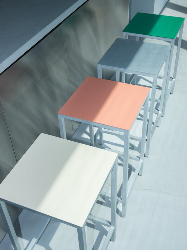 valerie_objects Alu bar stool, M, green, decoration image
