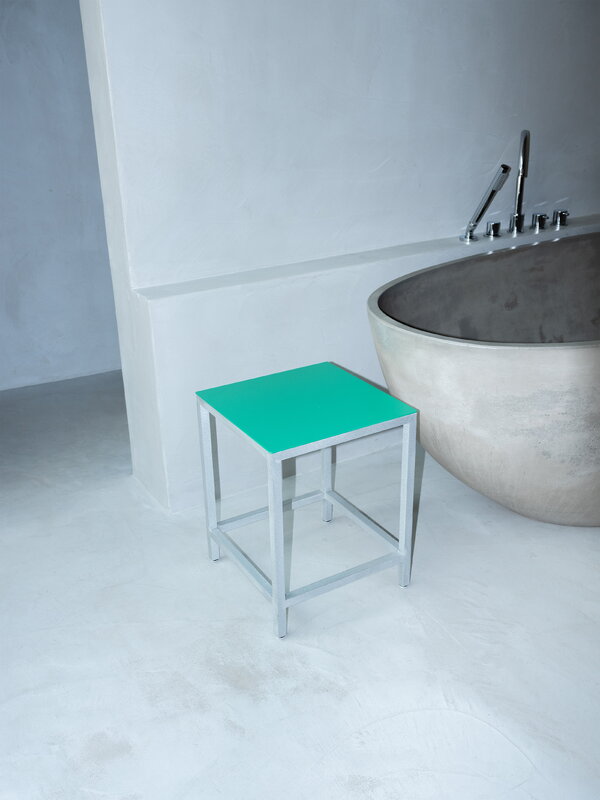valerie_objects Alu stool, S, green, decoration image
