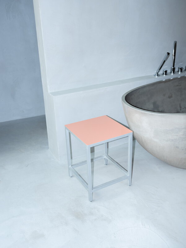 valerie_objects Alu stool, S, pink, decoration image