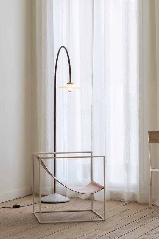 valerie_objects Standing Lamp Marble N°2, black, decoration image