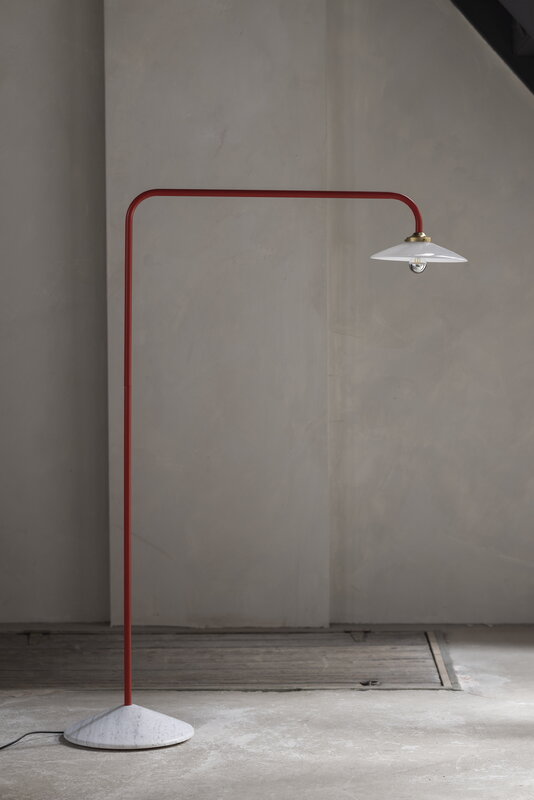valerie_objects Standing Lamp Marble N°1, red, decoration image