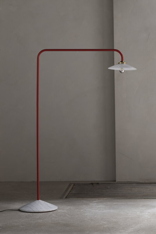 valerie_objects Standing Lamp Marble N°1, red, decoration image