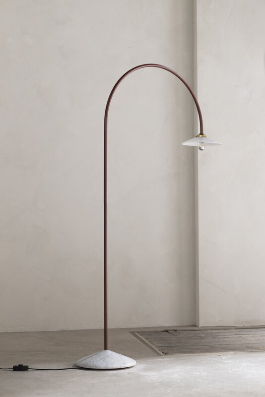 valerie_objects Standing Lamp Marble N°2, menie red, decoration image