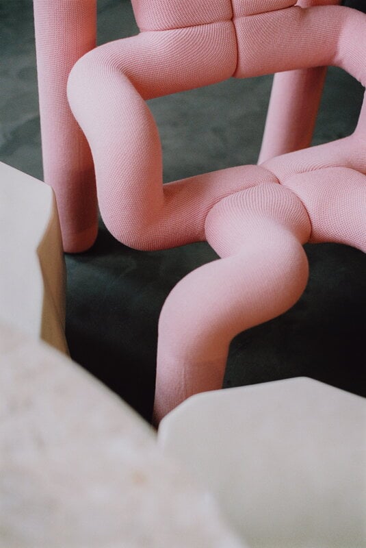 Varier Fauteuil lounge Ekstrem, Knit 017 Blossom, image décorative