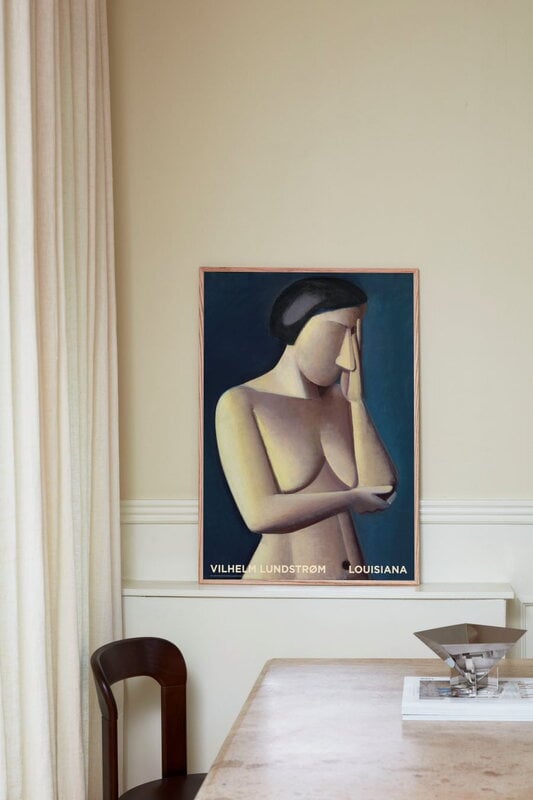 Louisiana Museum of Modern Art Vilhelm Lundstrøm - Model 1931, A1 juliste, sisustuskuva