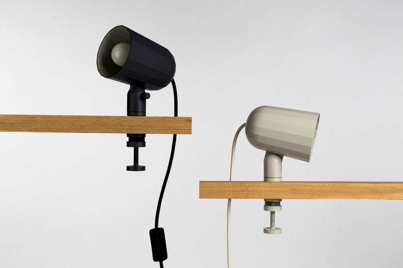Dubbelzinnig geest Eindeloos Noc Clamp clip lamp, off white | Finnish Design Shop