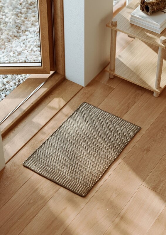 Woud Rombo mat, 60 x 40 cm, brown, decoration image