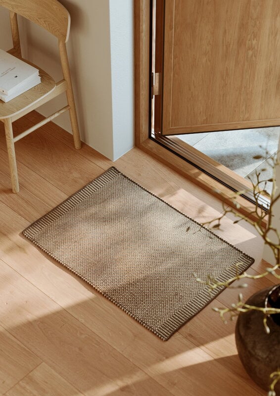 Woud Rombo mat, 60 x 40 cm, brown, decoration image