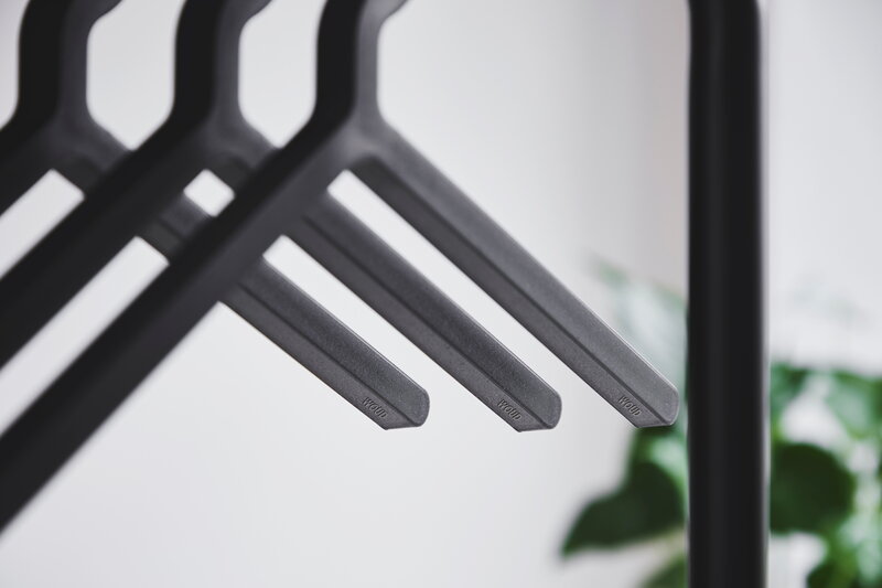 Woud Illusion perchero, juego de 3, negro, imagen de decoración