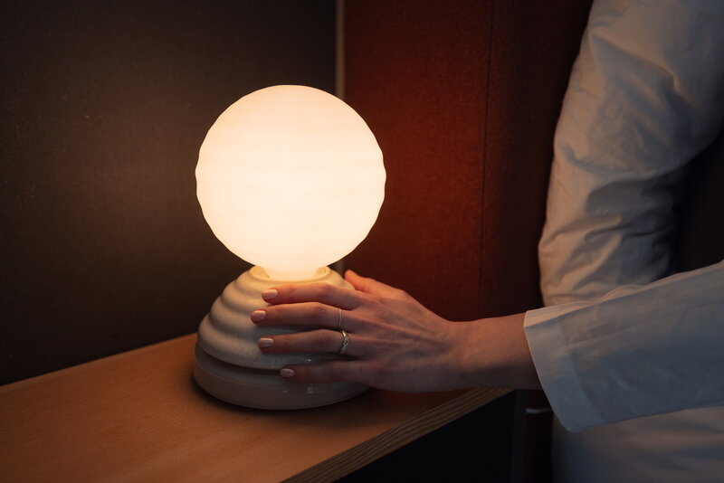 Tala Wake Sleep herätysvalo, pebble white, näkymä 14