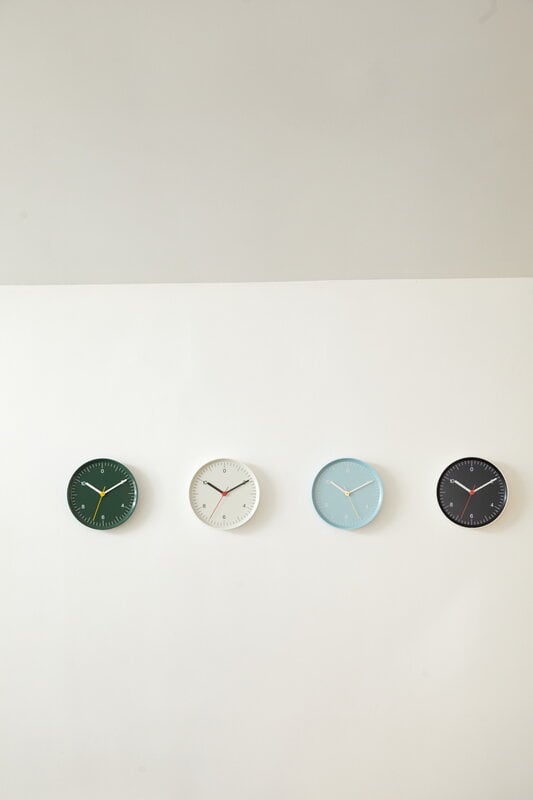 HAY Wall Clock, green  Finnish Design Shop NL