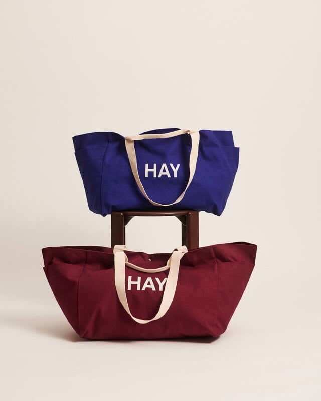 HAY Weekend bag, large, burgundy, decoration image