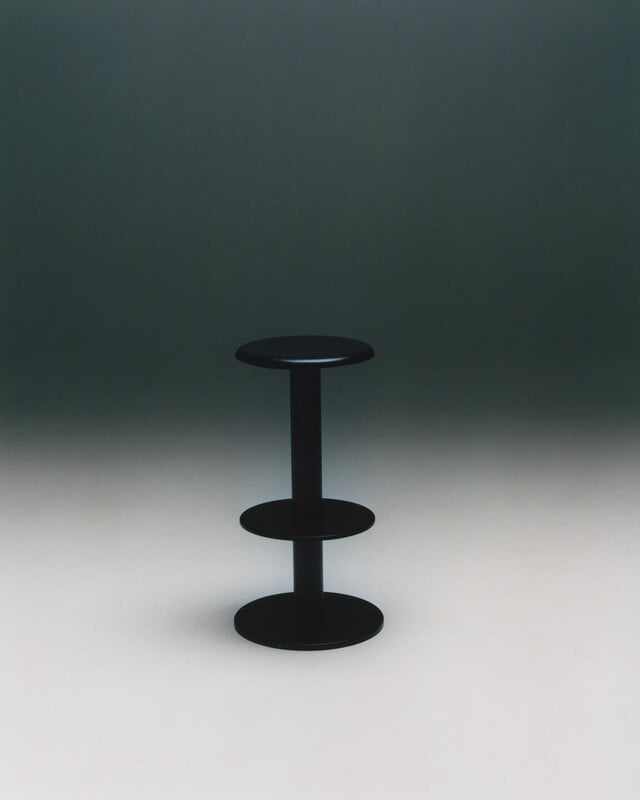 New Works Coupe bar stool, 75 cm, black, view 4