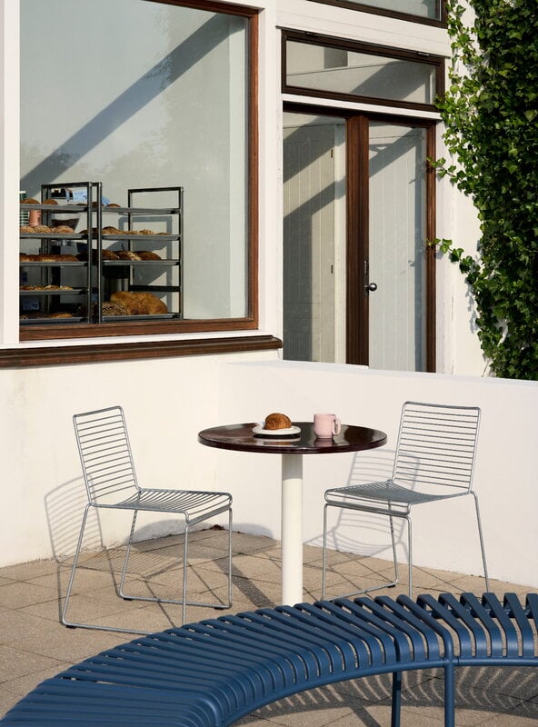 HAY Hee chair, galvanized, decoration image