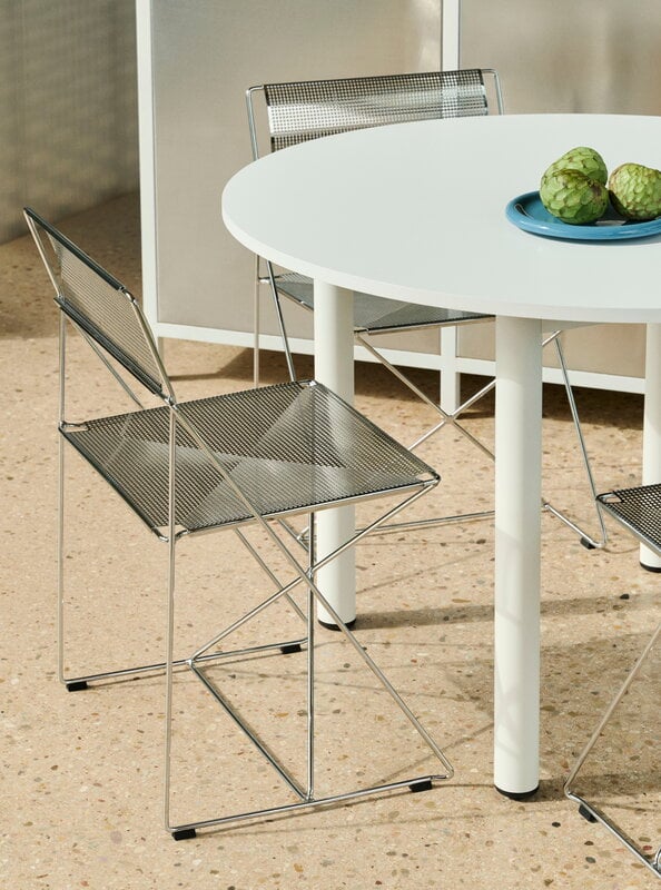 椅子 HAY Design COBR & HAY CHAIR HAY X-Line chair, indoor, chromed - chromed | Finnish Design Shop