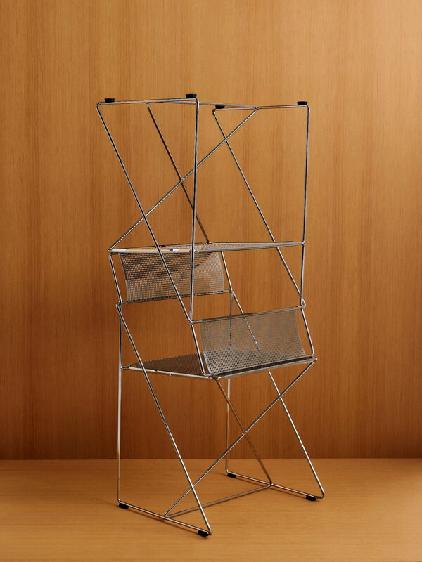 HAY X-Line chair, indoor, chromed - chromed | Finnish Design Shop