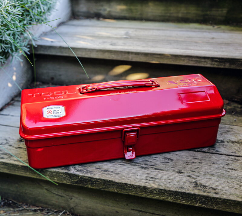 Toyo Steel Y-350 Camber Top toolbox, red, decoration image