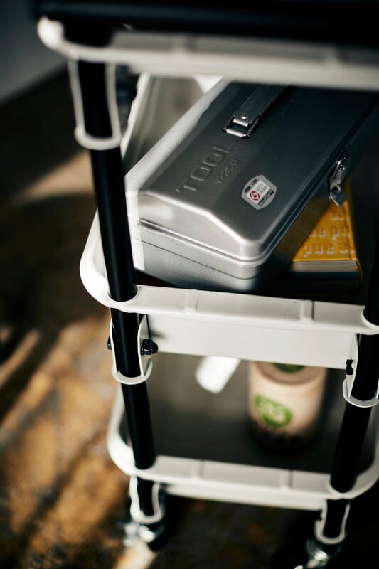 Toyo Steel Y-350 Camber Top toolbox, silver, decoration image