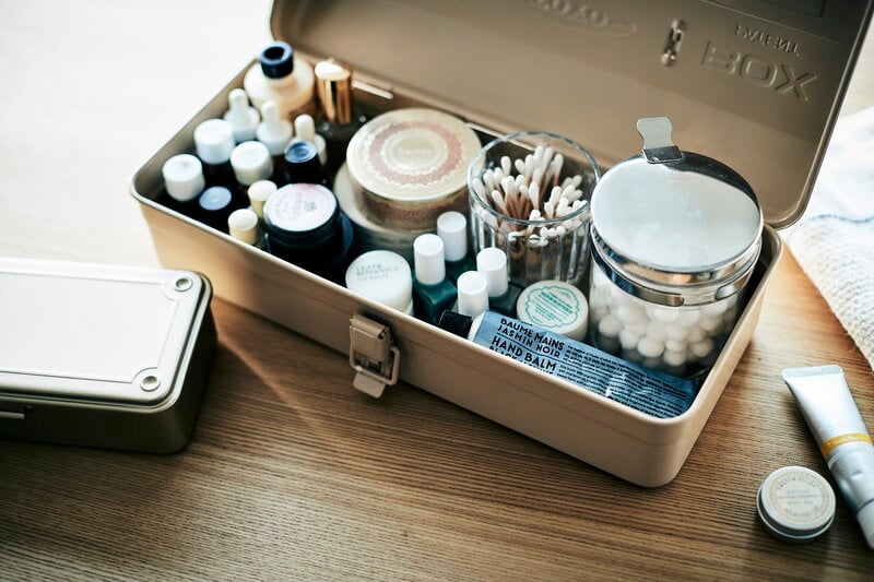 Toyo Steel Y-350 Camber Top toolbox, silver, decoration image