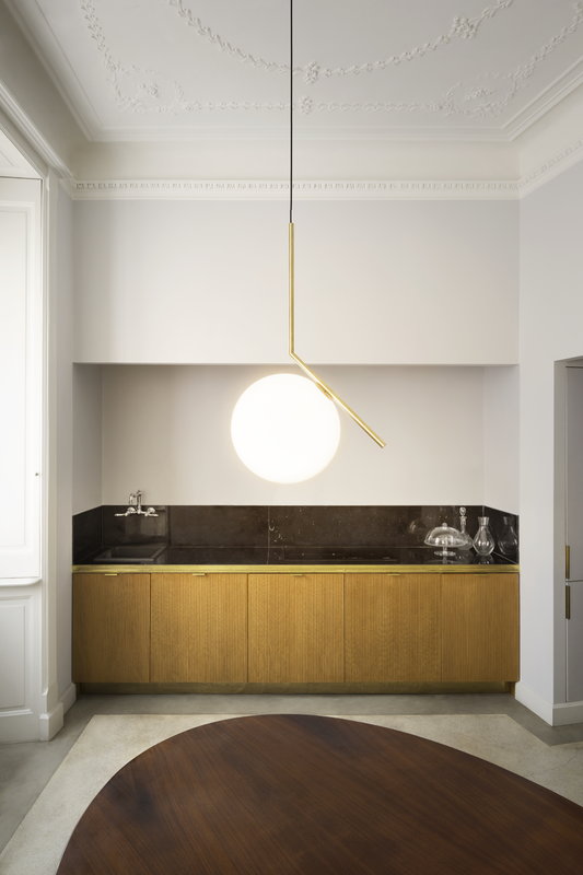 Flos IC S1 pendant, brass | Finnish Design Shop