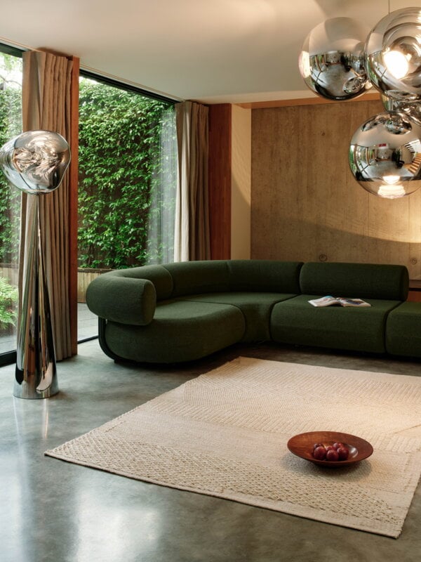 Tom Dixon Tapis Knotty, blanc cassé, image décorative