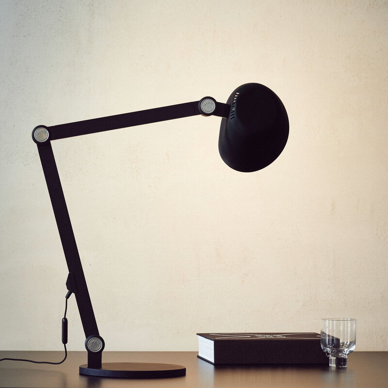 Midgard Modular Neo Oval table lamp, black, decoration image
