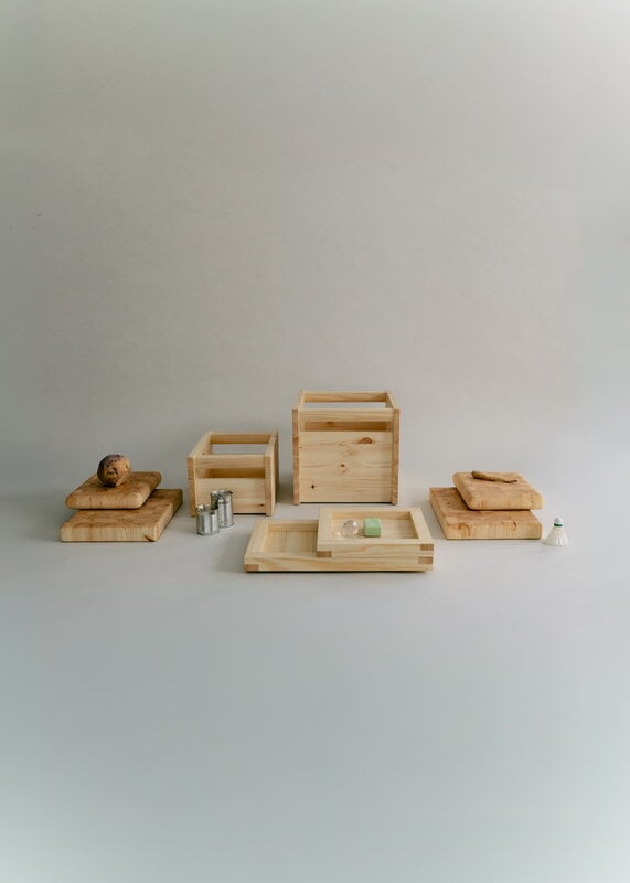 Vaarnii 020 Koppa crate, small, pine, view 12