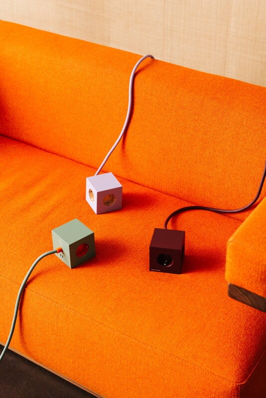 Avolt Square 1 USB-C extensión, 1,8 m, gecko bloom, Avolt x Bauhaus-Archiv, imagen de decoración
