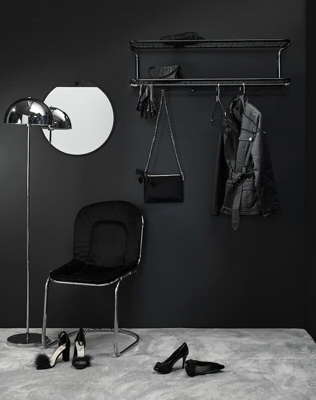 Essem Design Classic hat rack, 80 cm, black | Finnish Design Shop