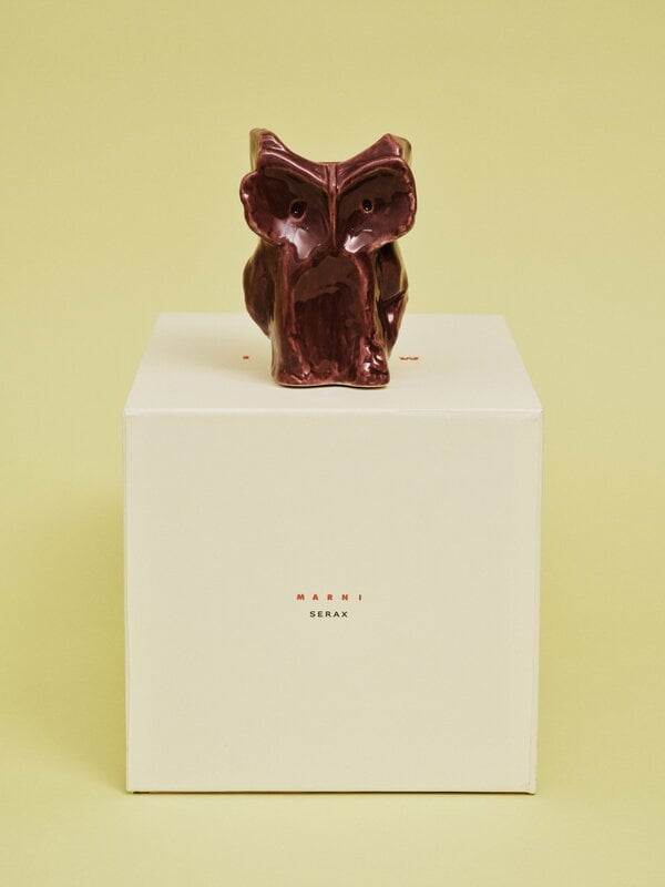 Serax After Midnight vase, XS, aubergine, decoration image