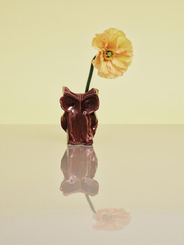 Serax After Midnight vase, XS, aubergine, decoration image