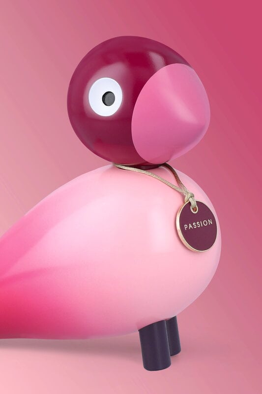 Kay Bojesen Denmark Story Bird Passion, pink, decoration image