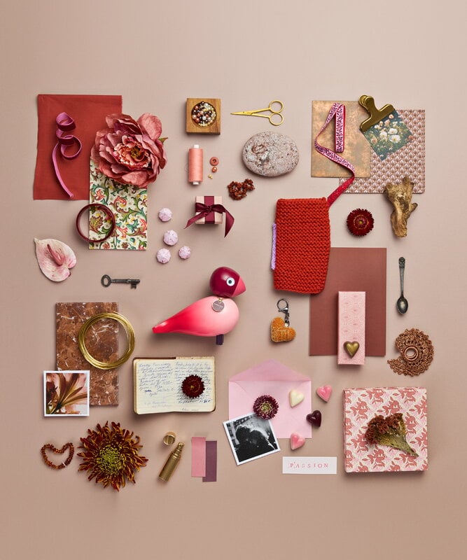 Kay Bojesen Denmark Story Bird Passion, pink, decoration image