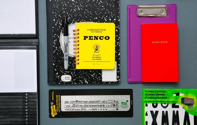 Penco Cuaderno Coil, S, amarillo, vista 2