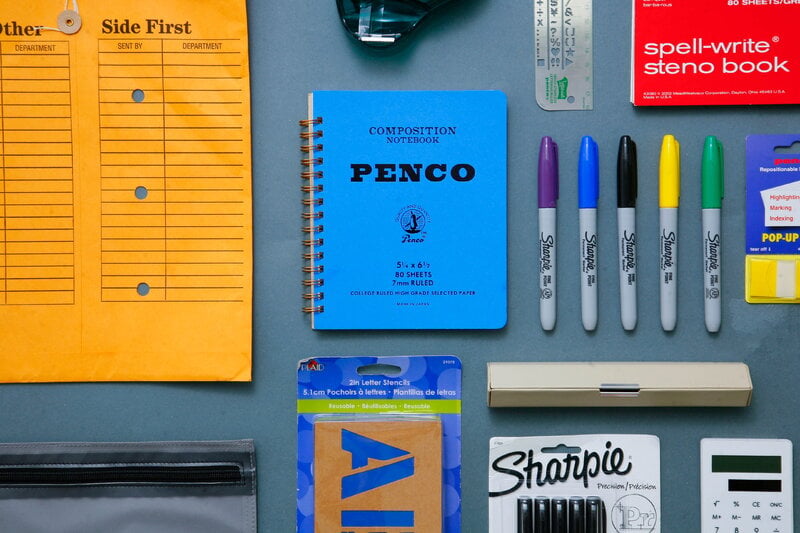 Penco Cuaderno Coil, S, azul, vista 8