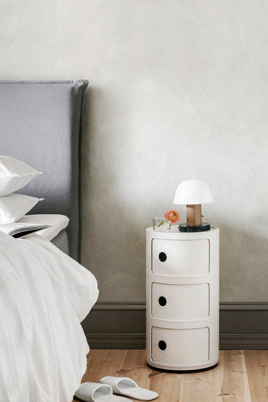 Componibili Kartell as Bedside Table