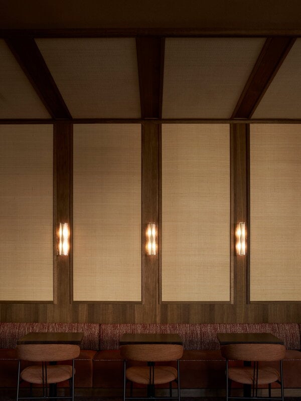 LYFA Ryff wall lamp, brass, decoration image