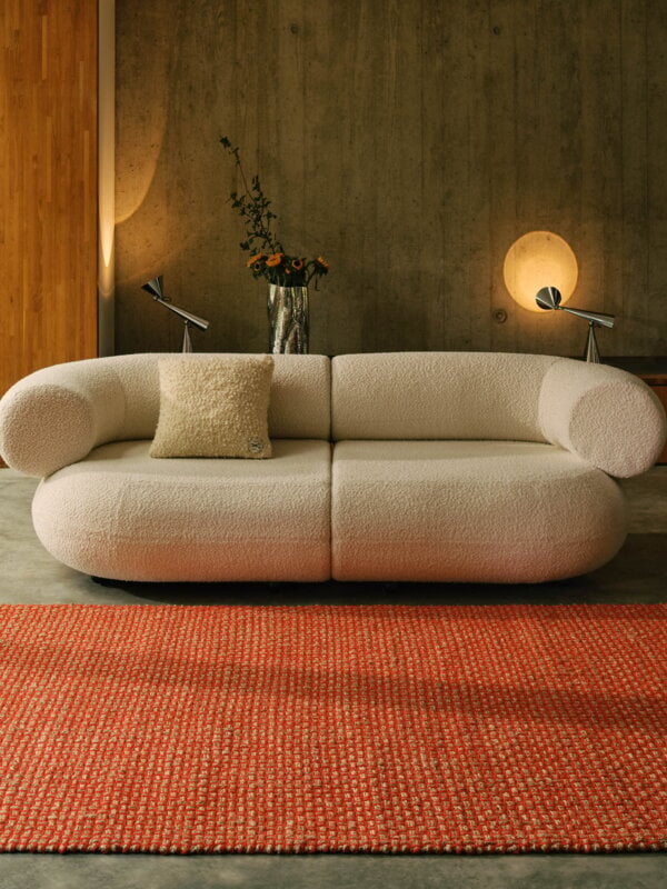 Tom Dixon Weave Teppich, orange, dekorationsbild