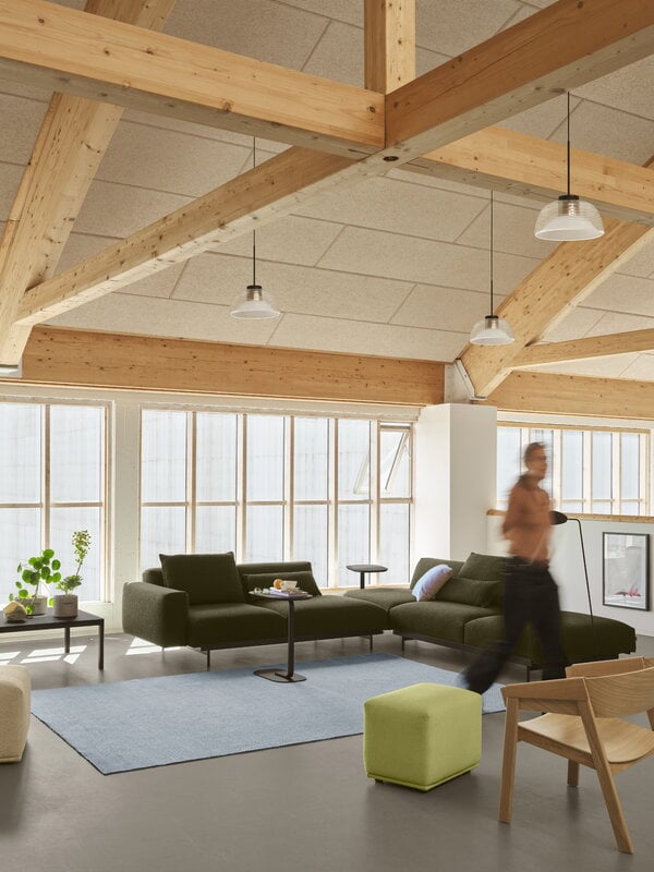 Muuto Cover lounge chair, oak, decoration image
