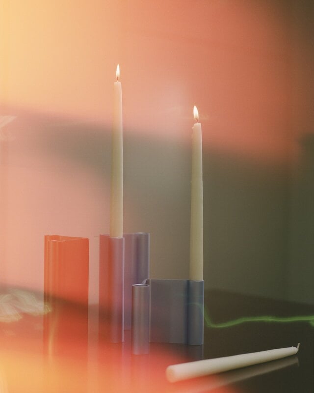 Muuto Pair, ljusstake, 18 cm, brun, dekorationsbild