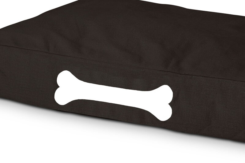Fatboy Doggielounge, small, recycled canvas black licorice, decoration image