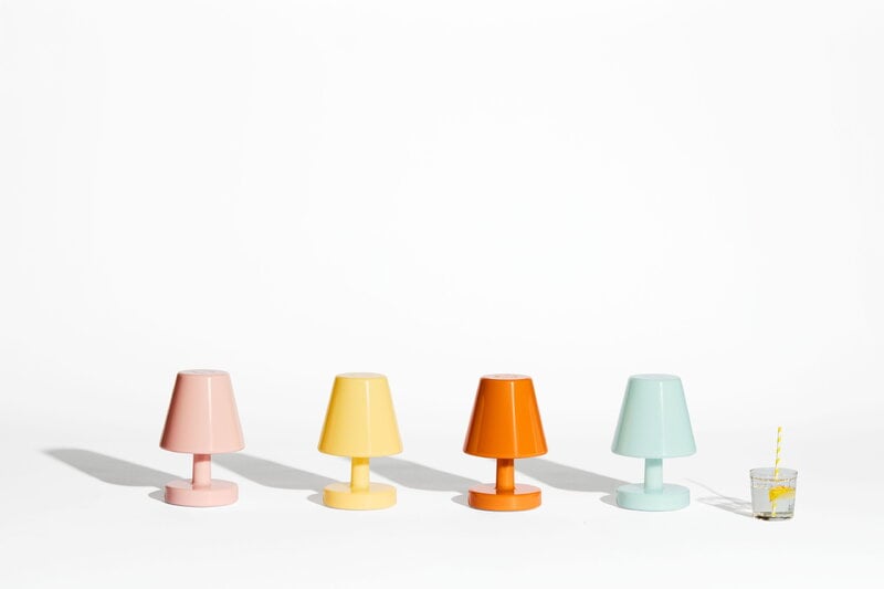 Fatboy Edison the Ambiance lampe de table portable, jaune pâle, image décorative
